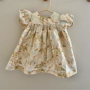 Redfish Kids dress and bloomers 6mo